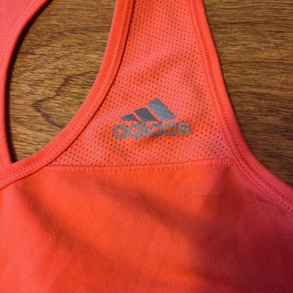Adidas Running Neon Fitted Tank Top - Picture 4 of 8